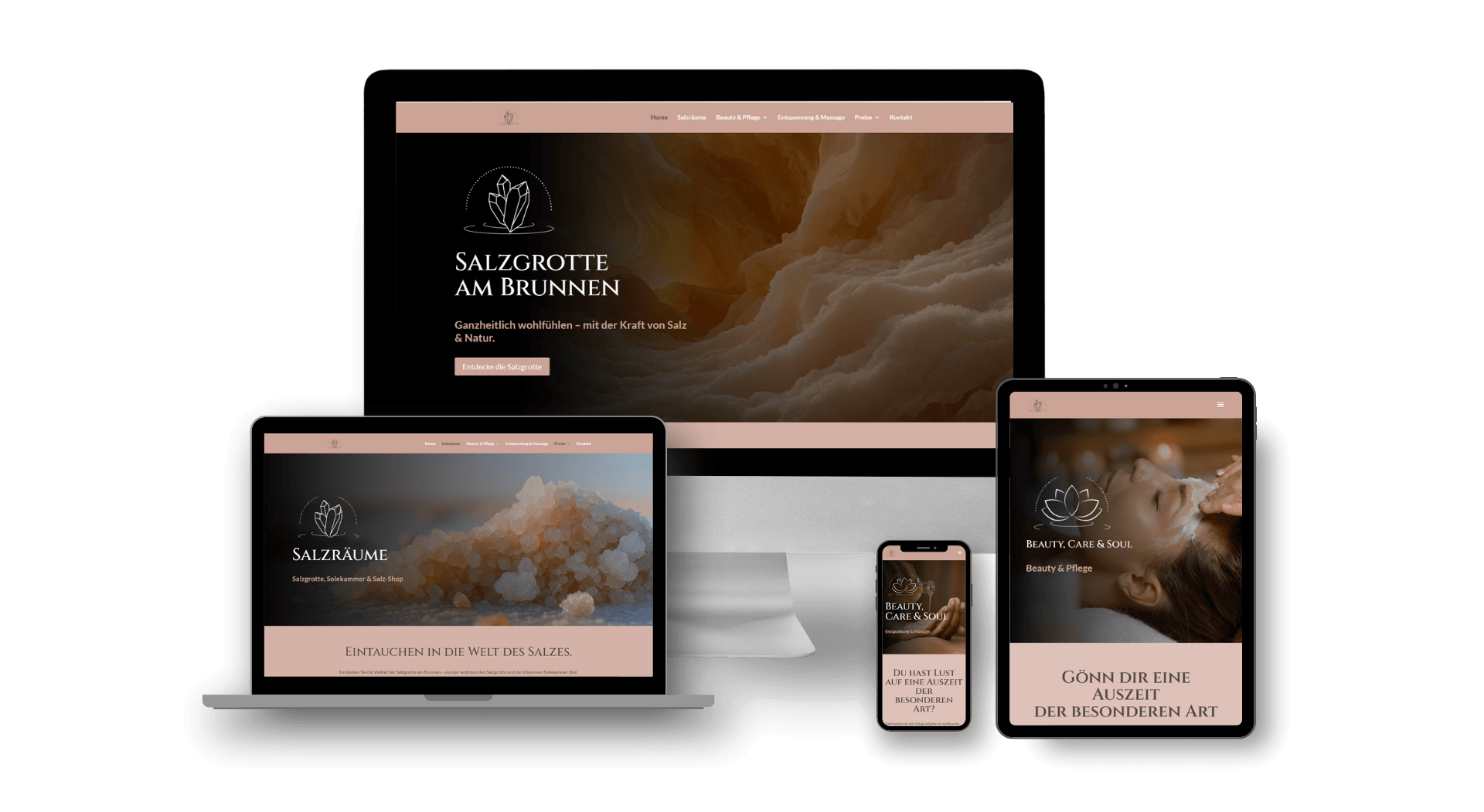 MockUp salzgrottet